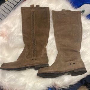 OTBT Brown Suede Knee-High Boots NIB